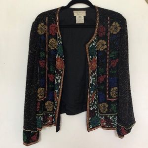 Beaded vintage blazer/cardigan